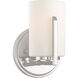 Elara 1 Light 5.25 inch Polished Nickel Wall Sconce Wall Light